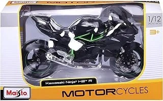 2014 Kawasaki̇ H2R Mai̇sto 1:12 Ölçek (18Cm) Yeşi̇l-Si̇yah ürün görseli 1