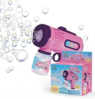 Maytoys Pilli Köpük Tabancası Otomatik Baloncuk Makinesi Köpük Baloncuklu Işıklı Pilli –Pembe ürün görseli 1