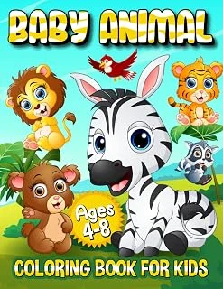 Independently Published 50 Baby Animal Coloring Pages For Kids ürün görseli 1
