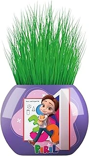 Yuup Pırıl Temalı Çim Adam 6'Lı Set – Çocuklar İçin Eğitici Eğlenceli Bitki Yetiştirme Kiti ürün görseli 1