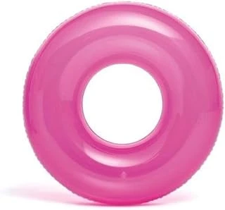 Intex 59260 Şeffaf Renkli Simit 76 Cm, Su Sporları, Plaj Malzemesi, Şişme Ürün, Yüzme Aksesuarı, Kamp, Dalış, Güvenlik ürün görseli 1