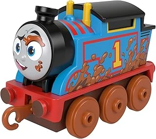 Thomas&Friends-Thomas Arkadaşları Küçük Tekli Trenler (Sür Bırak) Çamurlu Thomas Hhn35 ürün görseli 1