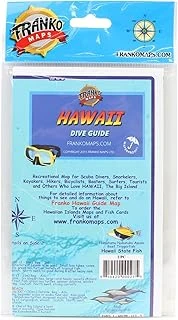 Franko'S Dive Map Of Hawaii, The Big Island ürün görseli 1