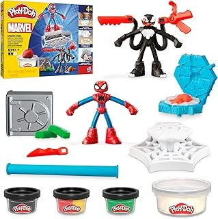 Play-Doh Spider-Man Fırlat İkiye Böl Kapışması Oyun Seti ürün görseli 1