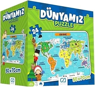 Ca Games Dünyamiz Eğitici Puzzle ürün görseli 1