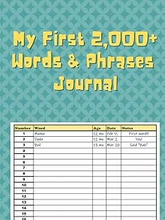 Independently Published My First 2000 Words And Phrases Journal ürün görseli 1