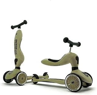 Scoot And Ride Highwaykick 1 Oturaklı Çocukscooter Olive 160629-00001 ürün görseli 1
