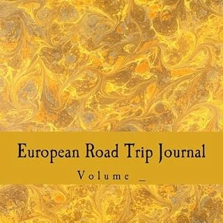 European Road Trip Journal: Yellow Cover (S M Road Trip Journals) ürün görseli 1