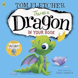 There'S A Dragon In Your Book (Who'S In Your Book?) ürün görseli 1