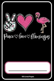 Independently Published Peace Love & Flamingos Journal ürün görseli 1