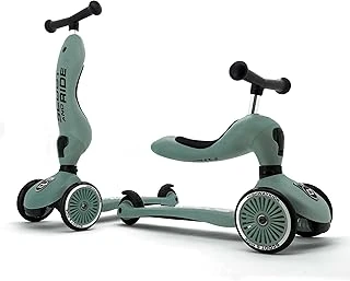 Scoot & Ride Highwaykick 1 Oturaklı Çocuk Scooter Yeşil 160629-96269 ürün görseli 1