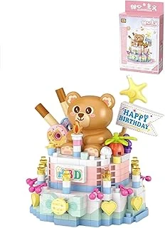 Loz Micro Block Serisi Sevimli Pasta 370 Parça Oyuncak Yapım Seti Fflz-8807 ürün görseli 1