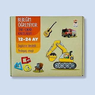 Bebeğim Öğreniyor Tak-Çıkar Kartlarım 12-24 Ay ürün görseli 1