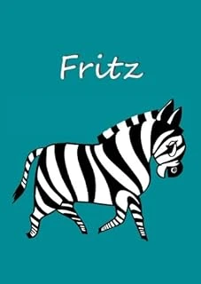 Malbuch / Notizbuch / Tagebuch - Fritz: A4 - Blanko ürün görseli 1