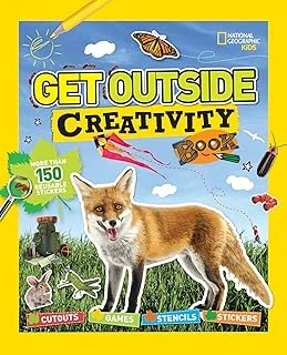 Get Outside Creativity Book: Cutouts, Games, Stencils, Stickers ürün görseli 1