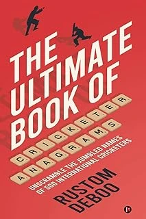 The Ultimate Book Of Cricketer Anagrams: Unscramble The Jumbled Names Of 500 International Cricketers ürün görseli 1