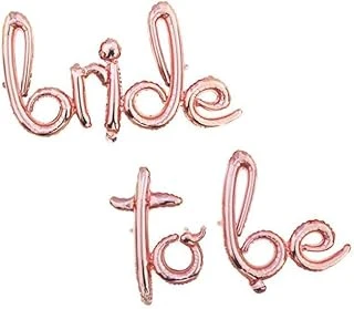 Patladı Gitti Gold El Yazılı Bride To Folyo Balon ürün görseli 1