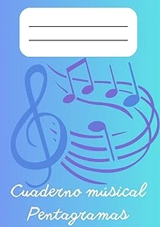 Independently Published Cuaderno Músical Pentagramas ürün görseli 1