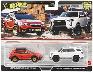 Jbk98 2'Li Paket Subaru Crosstrek / 2018 Toyota 4Runner Araç Oyuncağı Mini Araba 3 Yaş Üzeri Çoklu ürün görseli 1