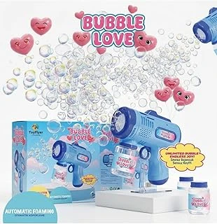 Maytoys Otomatik Baloncuk Makinesi Pilli Köpük Tabancası Sızdırmaz Tasarım Bubble Gun ürün görseli 1