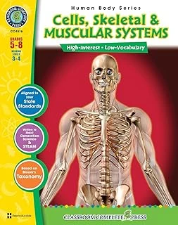 Cells, Skeletal & Muscular Systems Gr. 5-8 - Classroom Complete Press (Human Body Series) ürün görseli 1