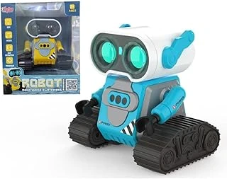 S-023 4568 Mavi̇-Sari Uk Ff Şarjli 2 4G Robot Araba ürün görseli 1
