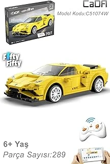 Cada Evo Yarış Arabası Uzaktan Kumandalı -C51074W (289 Parça) Oyuncak Yapım Seti ürün görseli 1