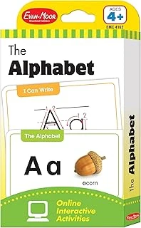 Flashcards: The Alphabet (Flashcards: Language Arts) ürün görseli 1