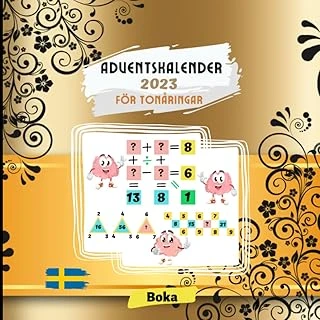 Independently Published Adventskalender 2023 För Tonåringar: Förbättra Dina Analytiska Färdigheter Med 24 Dagars Ekvationer I Som Ska Slutföras | 8.5X8.5-Format Med 72 Sidor | Lös Hjärnteasers Med ürün görseli 1