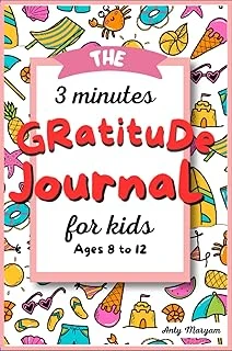 Independently Published The 3 Minutes Gratitude Journal For Kids Ages 8 To 12: Embrace Joy, Cultivate Gratitude: A Fun And Interactive Journal For Kids Ages 8 To 12 ürün görseli 1