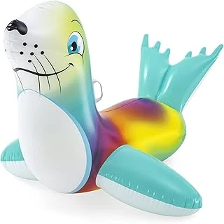 62" X 45"/1.57M X 1.14M Flash N' Splash Seal Ride–On ürün görseli 1