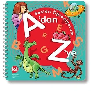 Lali Yayınları A'Dan Z'Ye Sesleri Öğreniyorum, Konuşma Sesi Bozuklukları Serisi, Çocuk Eğitim Kitabı ürün görseli 1