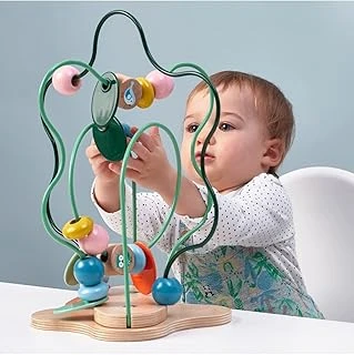 Uppsta Boncuklu Helezon Çok Renkli Bebek Çocuk Aktivite Gelişim Oyuncak Oyuncağı ürün görseli 1