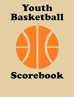 Youth Basketball Scorebook: 50 Game Scorebook For Basketball (8.5 X 11) ürün görseli 1