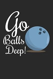Bowling Scorebuch: Trainingstagebuch Für Dein Bowlingtraining Und Deine Bowlingspiele ♦ Führe Protokoll, Notiere Jeden Strike, Spare Und Deine ... Handliches 6X9 Format ♦ Motiv: Go Deep ürün görseli 1
