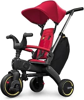 Doona Liki Trike Tek Parça Katlanır 3 Tekerlekli Bebek Bisikleti S3 - Flame Red ürün görseli 1