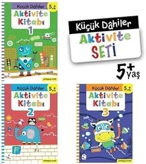 Küçük Dahiler Aktivite Seti (4+ Yaş) (3 Kitap Takım) ürün görseli 1
