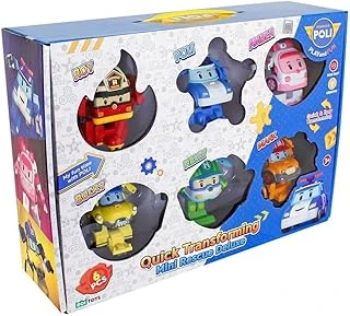 Poli Zr-915 Robocar Poli Quick Transforming Mini Rescue Deluxe Set ürün görseli 1