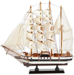 Gifts & Passat Hoch Gemi Detaylı Ahşap Model Deniz Dekor ürün görseli 1