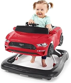 Bright Starts Ways To Play 4'Ü 1 Arada Walker - Ford Mustang, Kırmızı, 6 Aylık +, Kırmızı ürün görseli 1