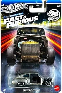 Gümüş Serisi Hızlı Öfkeli Rüya Dizisi - Chevy Fleetline [Gümüş] 2/5-1:64 Ölçekli Diecast Oyuncak Araç ürün görseli 1