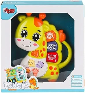Jlg-855-66A Işıklı Müzikli Zürafa Bebek Pianosu -Vardem Oyuncak ürün görseli 1