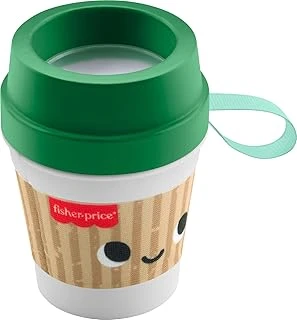 Fisher-Price Keyifli Aktiviteler Kahve Keyfi Dişlik, Bpa Içermeyen Çıngıraklı Yenidoğan Oyuncağı, 3 Ay Üzeri Bebekler Için Duyusal Gelişimi Destekleyen Oyunlar, Jmf08 ürün görseli 1