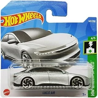 - Lucid Air - Hw Yeşil Hız 4/5 - Hct24 - Kısa Kart - Gümüş Metalik - 2022 ürün görseli 1