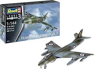 Revell 03833 Hawker Hunter Fga.9 1:144 Ölçekli Yapısız/Boyasız Plastik Model Kiti ürün görseli 1