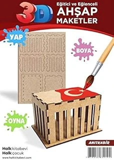 Halk Kitabevi Anıtkabir Ahşap Maket ürün görseli 1