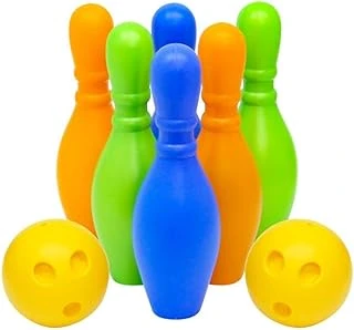 Bowling Set 6 Labut 2 Top, Çok Renkli ürün görseli 1