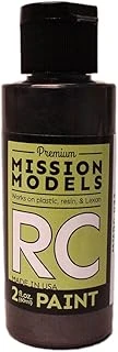 Mission Models Mmrc-021 Su Bazlı Rc Boya, 2 Oz Şişe, İnci Kömür ürün görseli 1