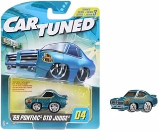 Mgae Cartuned S3 1969 Pontiac Gto Judge, Muscle Araba, Diecast Metal Gövde, Koleksiyon Arabası ürün görseli 1