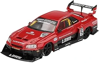 Mini Gt 1/64 Nissan Lb-Er34 Super Silhouette Skyline Kırmızı/Siyah (Sağ Kol) Bitmiş Ürün Mgt00843-R ürün görseli 1